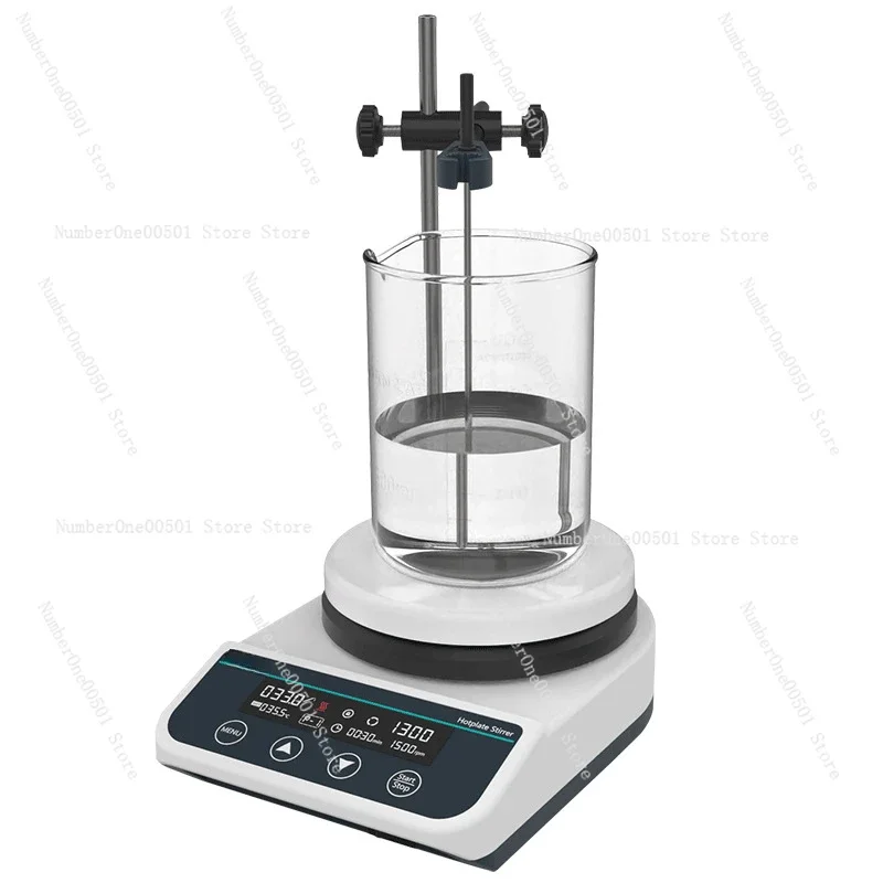 Heating Magnetic Stirrer Constant Temperature Digital Display Small Electromagnetic Electric Stirrer Laboratory High Temperature