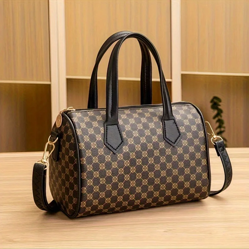Vintage Style Handbags Crossbody Bag Adjustable Strap Women Messenger Shoulder Bag Sophisticated Accessory Tote Bag Purse Chic