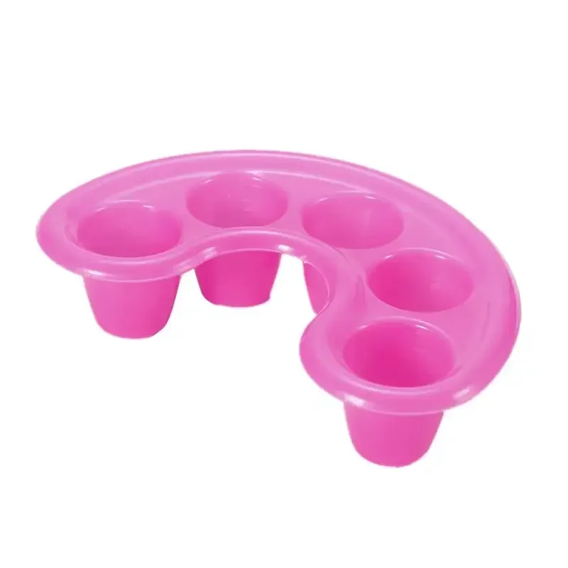 Nail Art Soak Bowl Tragbare ergonomische praktische Schüssel zum Entfernen der Nagelhaut für Nail Art Salonqualität Innovativer Acetonbeständiger