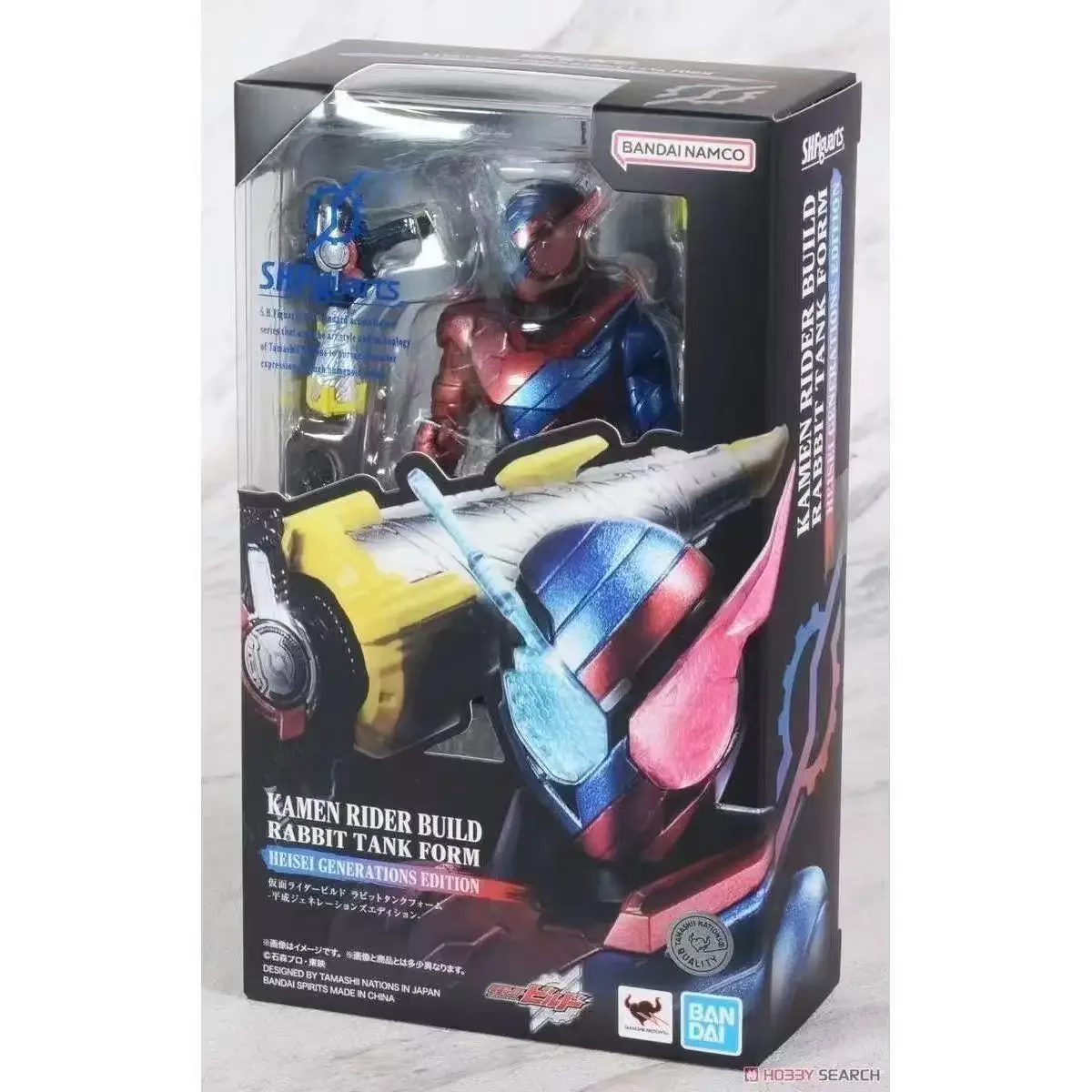 

Bandai Soul SHF Kamen Rider Chuang Rider Rabbit Tank Type Heisei Commemorative Edition