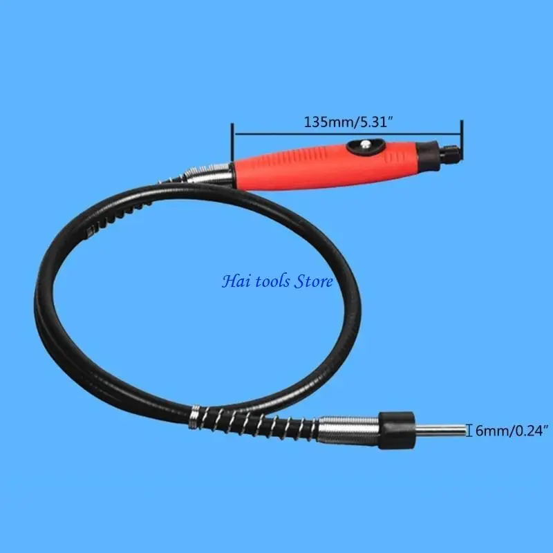 X37e Гибкий адаптер удлинителя вала Гибкий насадок для роторного инструмента Гибкий клавиш патрона