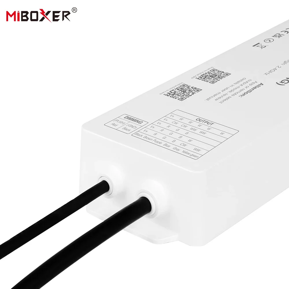 Imagem -06 - Impermeável Led Driver Power Controle sem Fio rf Cor Única Dual White Rgb Rgbw Cct Wi-fi 2.4g Escurecimento dc 24v 75w 150w