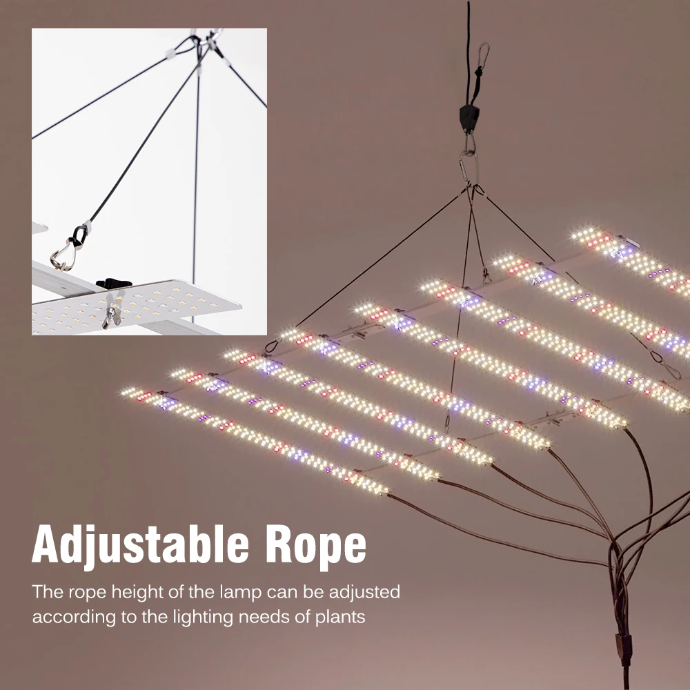 100 واط/200 واط رقيقة جدا الكم مجلس LED تنمو ضوء عكس الضوء LM281B الطيف الكامل ضوء النبات لأنظمة الزراعة المائية الدفيئة