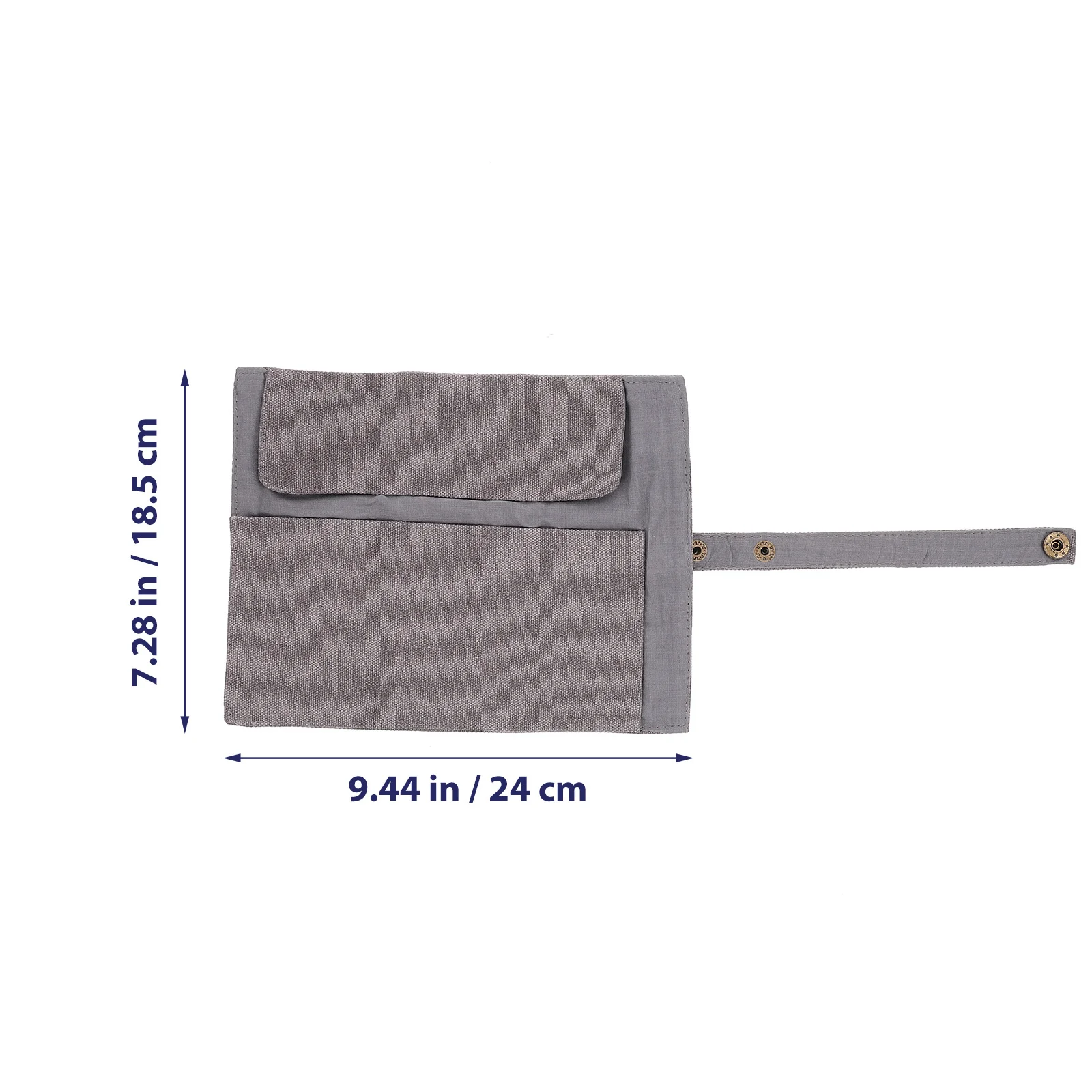 Estuche de lona para lápices, resistente a roturas, duradero, diseño rodante, almacenamiento de lápices coloridos, escritura, dibujo, pintura, accesorios