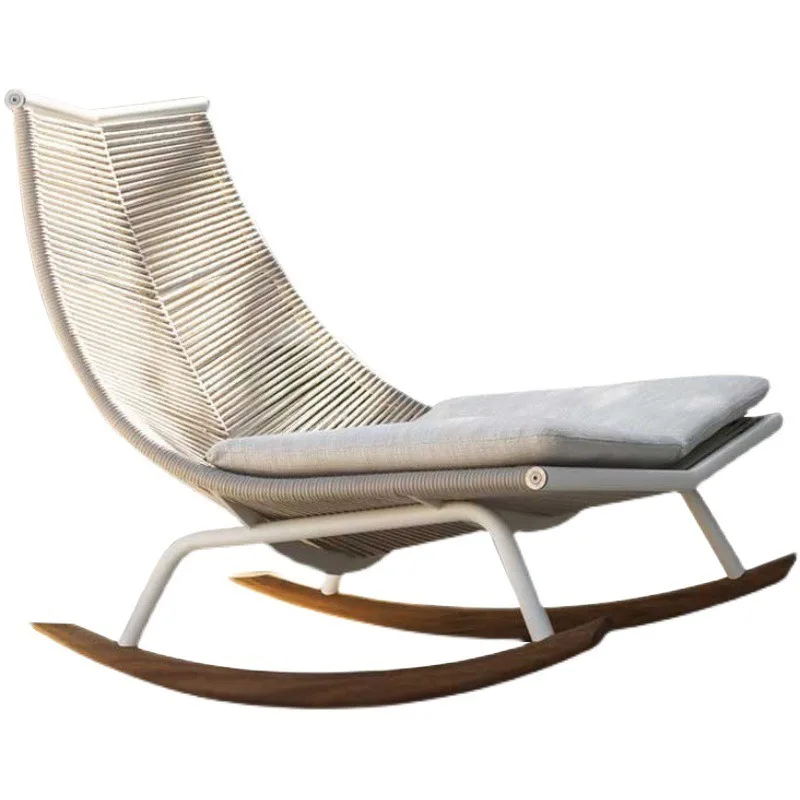 Outdoor lounge chair, waterproof and sunscreen, rattan sofa