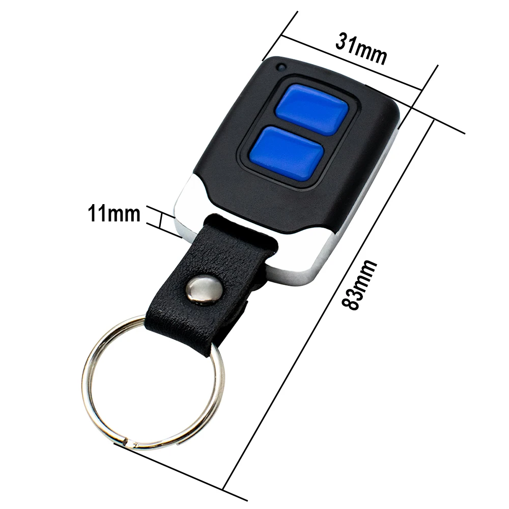 Controle remoto de porta de garagem, Hormann, Marantec Digital, D302, D382, D384, D313, BERNER, BHS110, BHS121, HSM2, HSM4, HS2, 868MHz