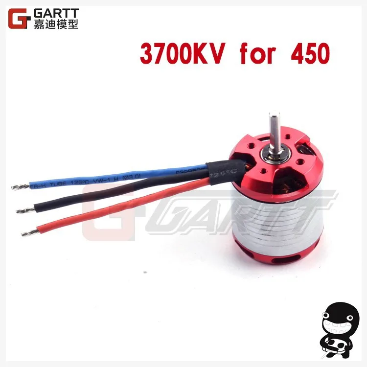 GARTT 3700KV 330W Brushless Motor For 450 Align Trex RC Helicopter