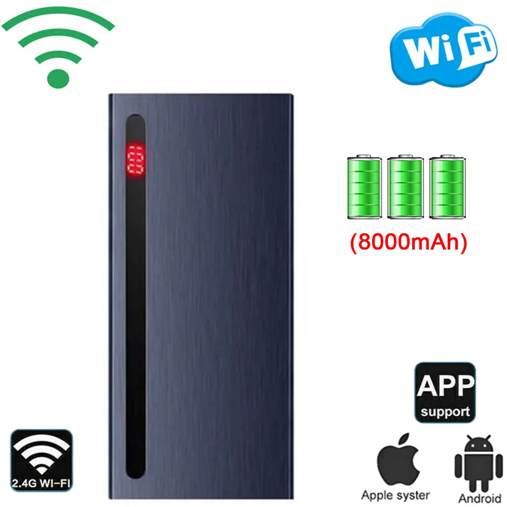 

Multi Functional Power Bank，Equipped With Wireless Charging Function，WIFI Version, Supports Ios And Android