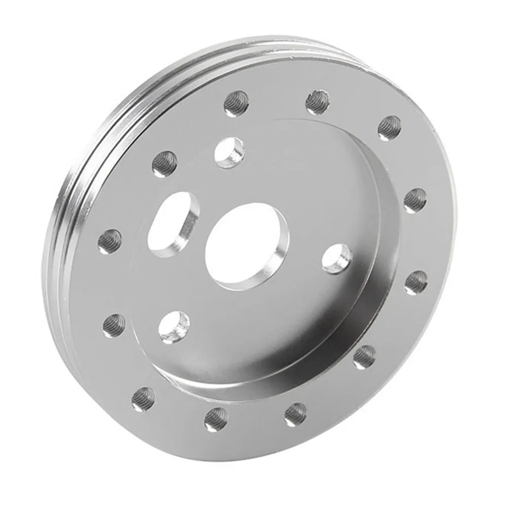 

6 Hole to 3 Hole Steering Wheel Adapter Silver Lightweight Durable for Most Cars Quick Adapter Steering Wheel Tool