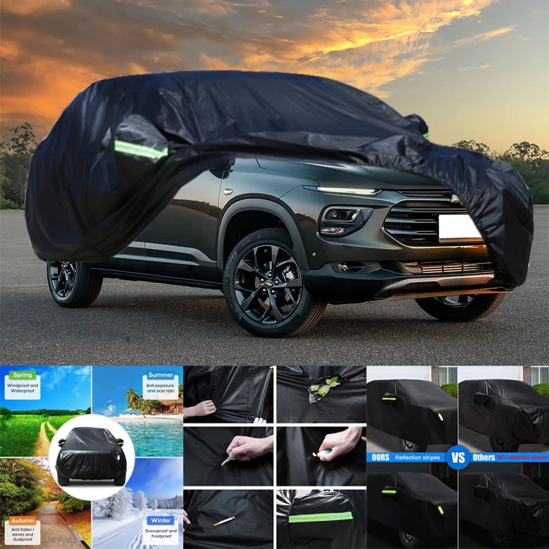 

Всепогодные автомобильные чехлы для Chevrolet Montana 6-в-1, водонепроницаемые, пылезащитные, УФ-защитные, снежные, устойчивые к царапинам, защита