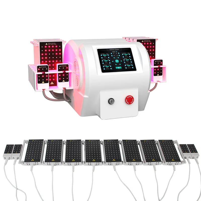 Portable Pro 6D Maxlipo 150Mw Lipo Burn Fat Body Weight Loss 635nm 660nm 810nm 830nm 940nm 980nm Liposlazers Slimming Machine
