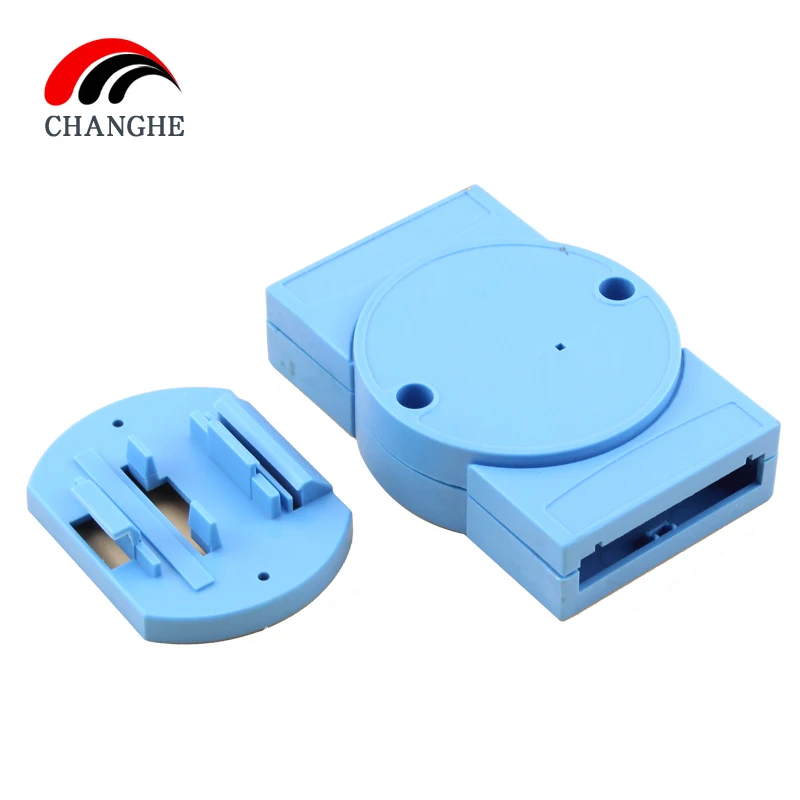 Adam Module Isolation Shell Guide Rail Junction Housing Plastic Box 100X70X25 dengan Base Plate