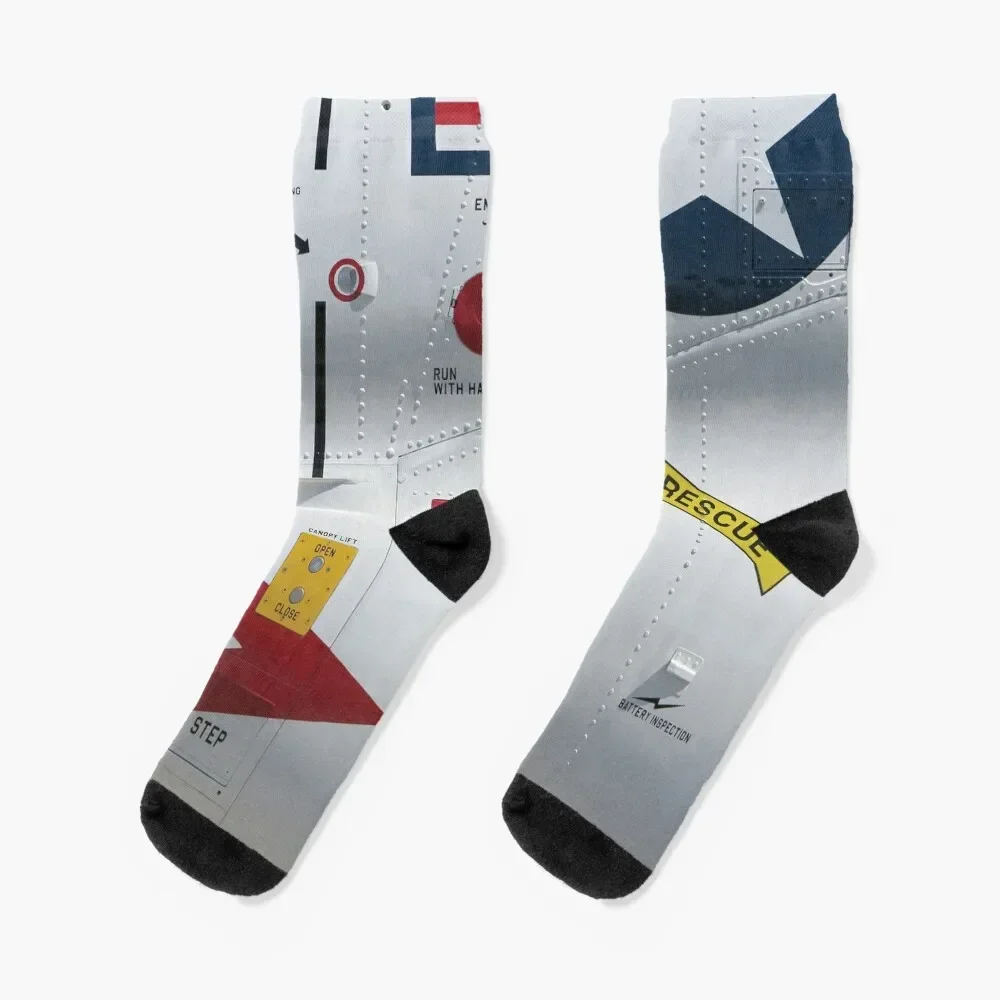 T-45 Goshawk Detail Socks cute Lots Heating sock Socks Girl Men's