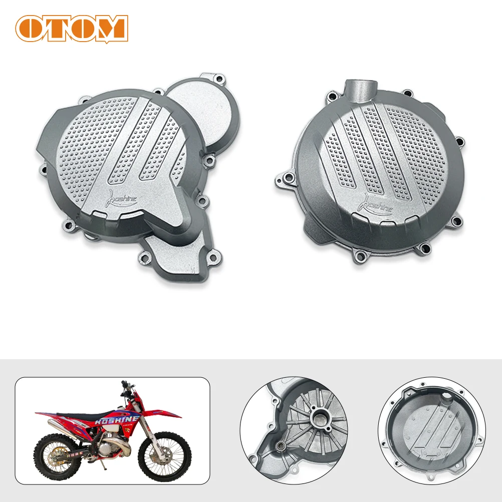 

OTOM Clutch Cover & Ignition Cover for KOSHINE 250-320 Engine Ignition Clutch Cover Protector Guard