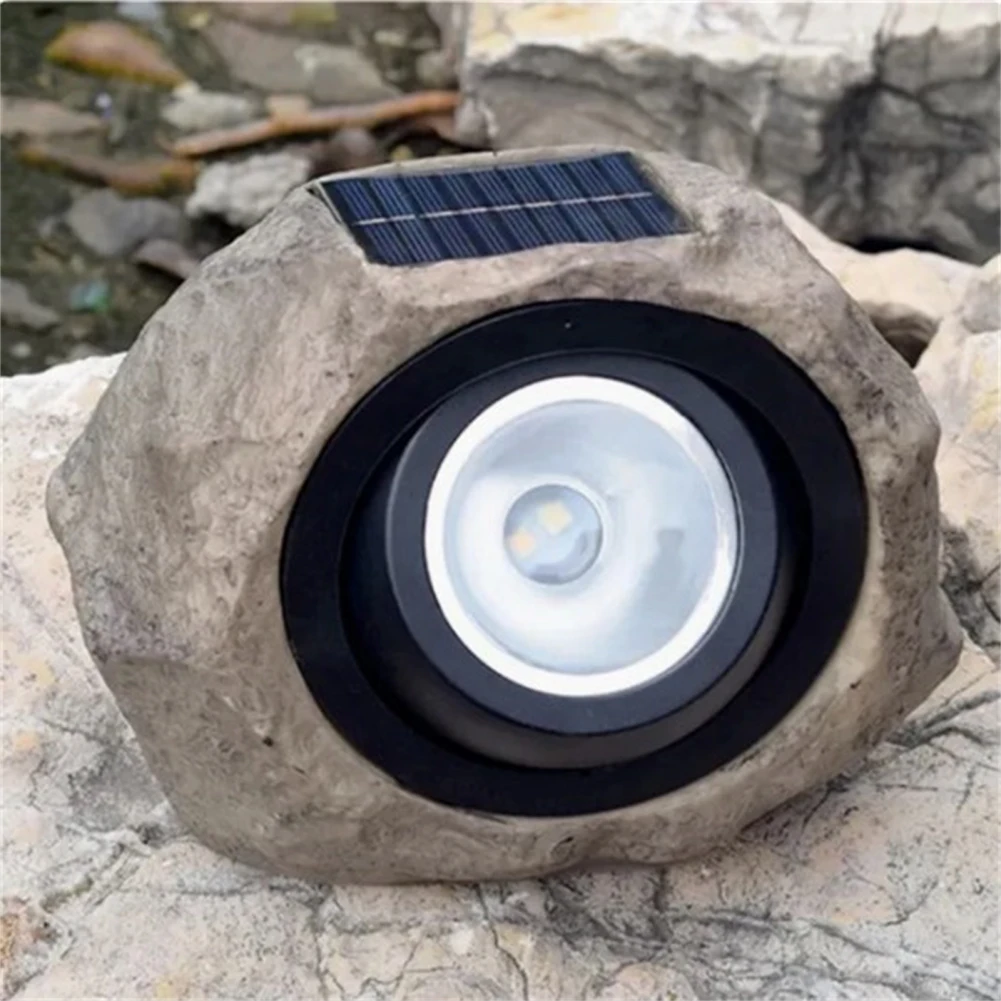 Lampe solaire en pierre pour pelouse, imperméable, éclairage d'extérieur, luminaire de paysage, idéal pour un jardin, un chemin de terre ou un parc, nouveau modèle