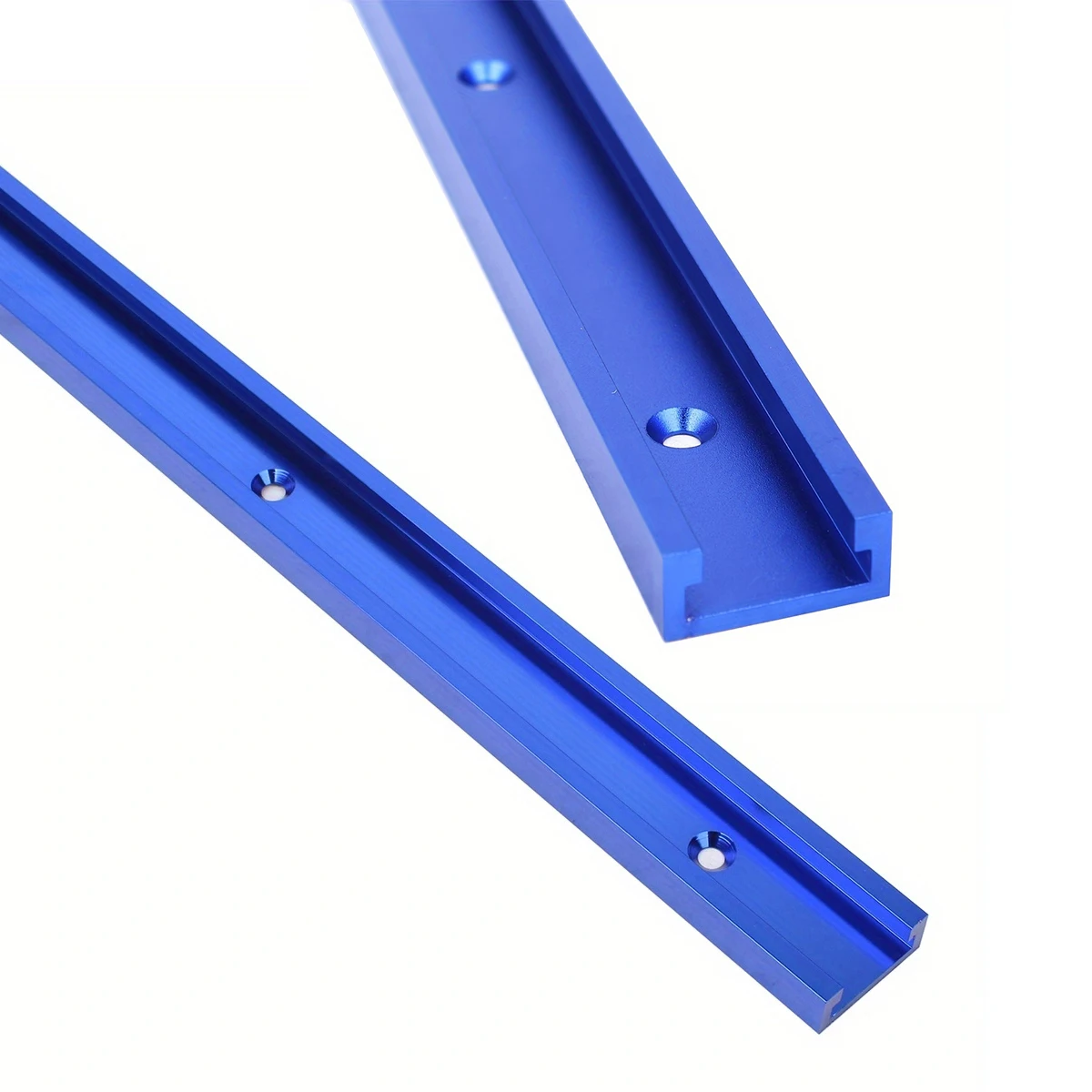 2Pcs 30 Type T-track T-slot Miter Track Jig Fixture Slot Connector Aluminum Alloy Woodworking Chute Rail Carpentry Tools 30-50cm