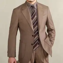 Top Quality Men Streetwear Suit Jacket Vintage Single-breasted Blazer 2023 Fall Hombre Business Casual Suit Blazer Coat Uniform
