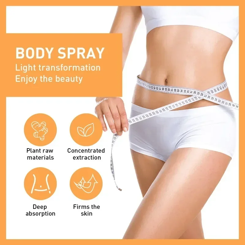 Fat Burner Spray Let Body Oil Weight Loss Sculpting Spray Break Down Belly Slimming Firming Cellulite Reducing Для Похудения