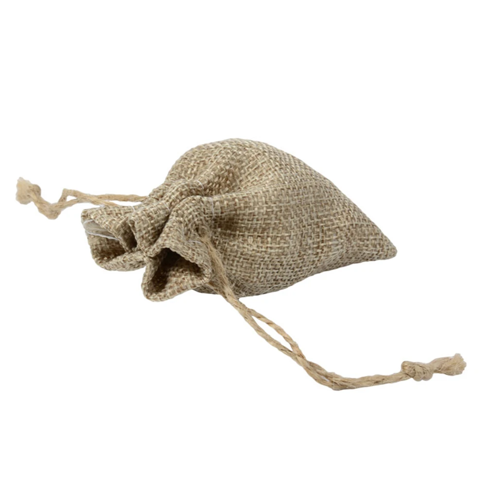 

Burlap Bags Drawstring Design Lightweight Compact Gift Party Favor Aromatherapy Jewelry Travel Shopping Packaging