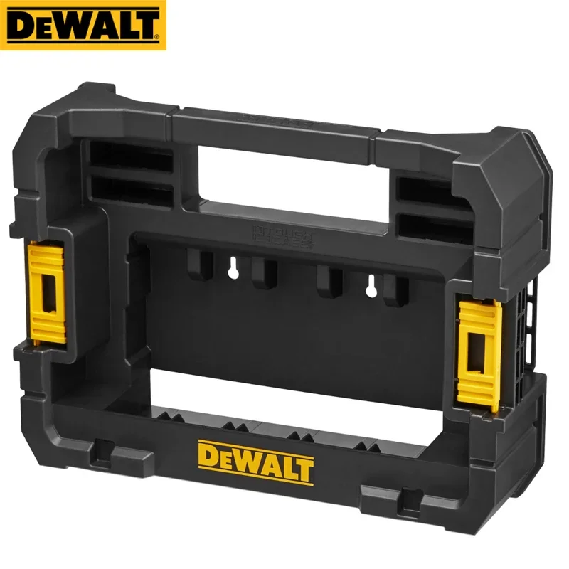 DEWALT DT70716 Caddy Case Compatible With TSTAK SYstem Connectable Integrated Transprot Handle Tool Box Storage Case DT70716-QZ