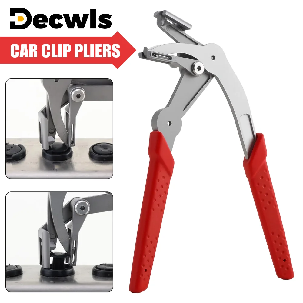 

Multi-Purpose Car Clip Pliers, Anti-Slip Grip Automotive, Easy to Remove Car Interior Door, Panel Chassis, and Trunk Repair