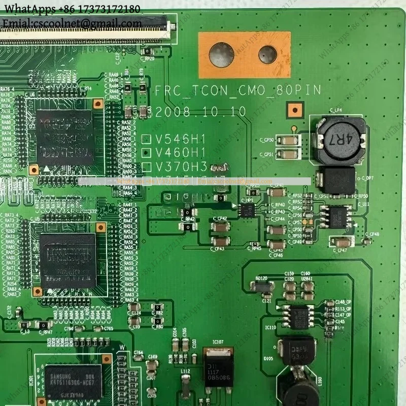 T-Con Board FRC-TCON-CMO-80PIN V460H1 LVDS Logic Control Board For Samsung UA46B6000VF