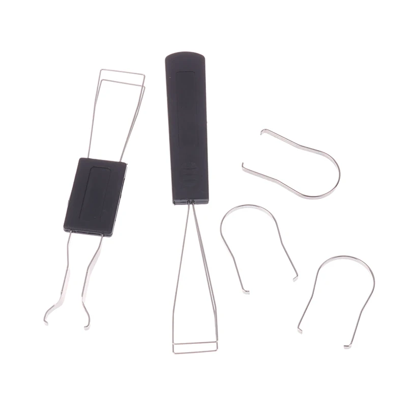 Extractor de teclas, interruptor de cable de descarga, herramienta de extracción de teclado mecánico, extractor de interruptor de llave de repuesto, 1/5 Uds.