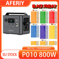 AFERIY P010 Portable Power Station, 800W 512Wh Outdoor Generator, 8 Outputs, 1.5H Full Charge, 3500+ Cycles LiFePO₄ Battery