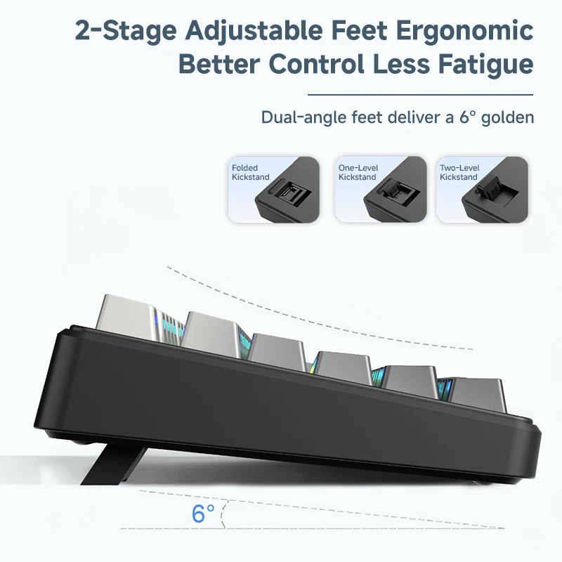 AULA F99MAX 98% Mechanical Keyboard Smart Display Knob Tri-mode Hot Swappable RGB Wireless Gaming Keyboard For PC Mac Laptop