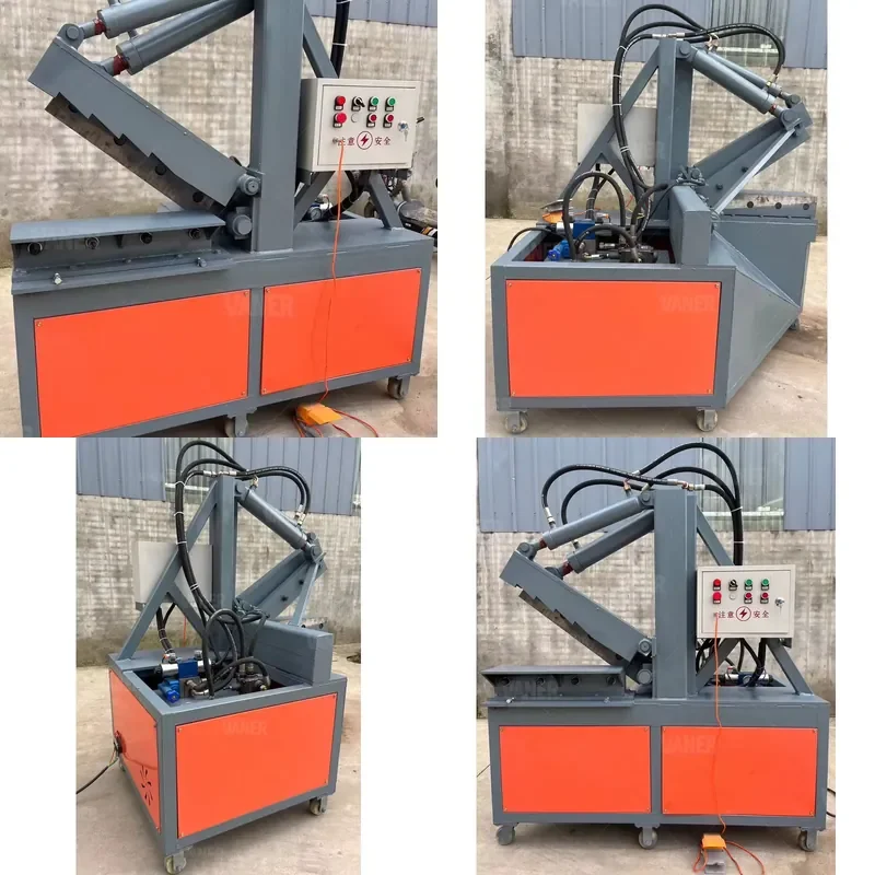 2026 Hot Vaner AS-20 Easy Operation Scrap Aluminum/Copper Waste Processing Equipment Crocodile Hydraulic Steel Shearing
