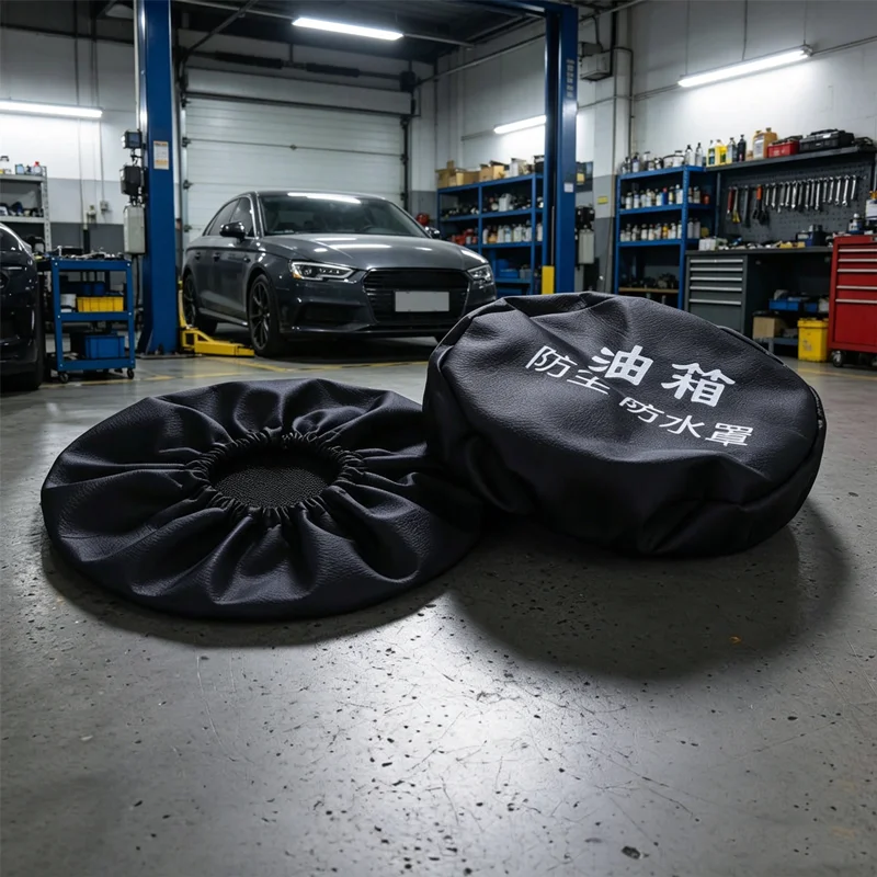 

Universal PU Leather Fuel Tank Cover 2Pcs, Waterproof Dustproof Trucks Excavator, Fuel Tank Cap Protector, Heavy Duty Accessory