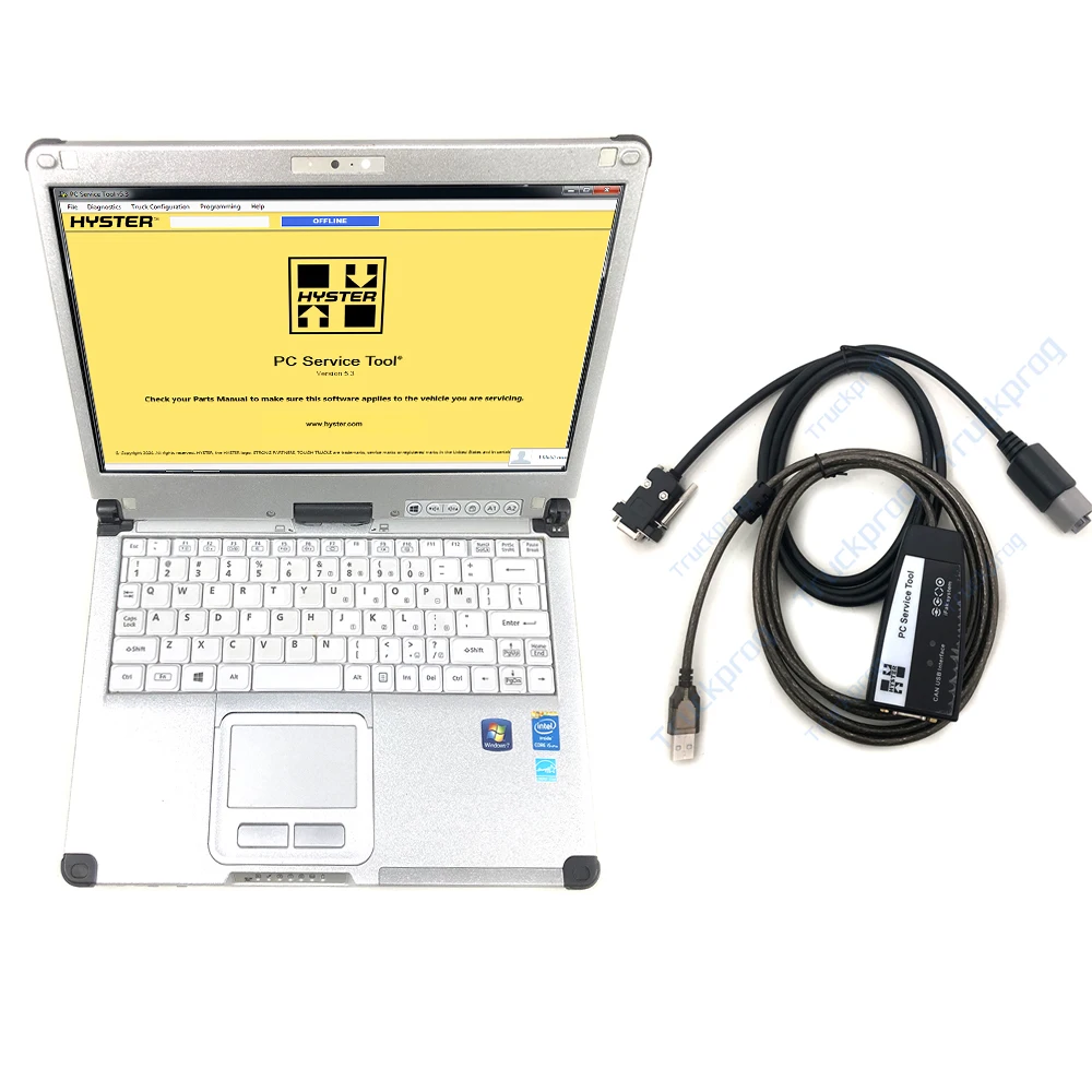 

C2 Laptop for Ifak Hyster Yale PC repair tool CAN USB automatic forklift diagnostic tool hyster Forklift diagnostic interface