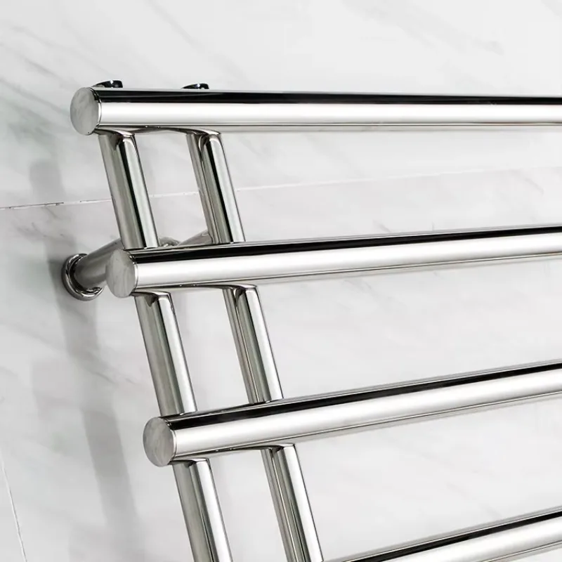 8 طبقات سكة تعليق المناشف الكهربائية ذات الأسلاك الصلبة مع الرف