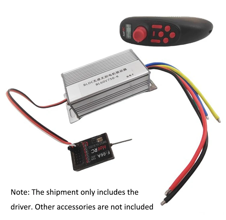 

BLDC Brushless Motor Driver Model Aircraft Motor Controller Motor Regulator 6-60V 500W Motor Forward and Reverse Control Module