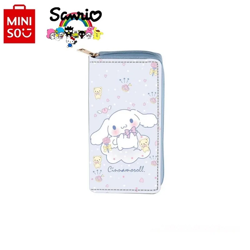 Miniso Sanrio Women\'s Wallet Fashionable and High Quality Long Zero Wallet Small and Fresh Multi Functional Storage Card Bag