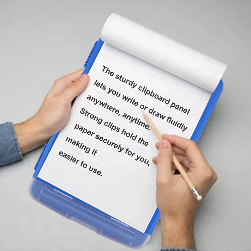 Clip Board Organizer Clipboards With Storage Nursing Clipboard Foldable File Folder Plastic Clipboard