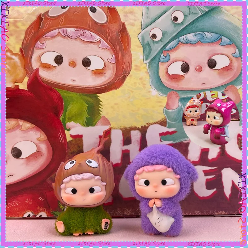 

Оригинальная мини-заглушка Ozai Kawaii, аниме-фигурки, серия приключений с капюшоном, мультяшный декор, игрушки для взрослых и детей, подарок