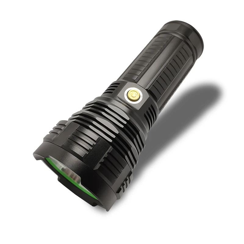 Hesoray outdoor waterproof Aluminum alloy portable USB rechargeable superbright 2800lm multi-function flashlight