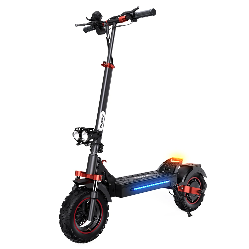 iScooter iX5s elektrische scooter 15Ah 1000W krachtige step met antislip offroad-banden, actieradius van 65 km, topsnelheid 45 km/u. - afbeelding 2