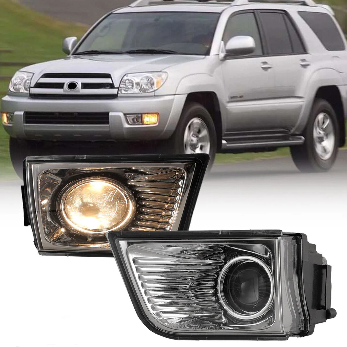 Case for Toyota 4 Runner fog light 2003 2004 2005 halogen fog lamp Bulb HB4 12V 51W shipping free
