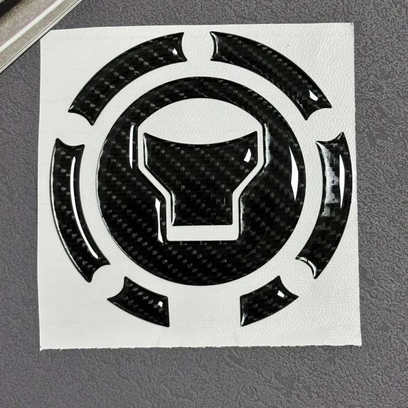 3D para HONDA CB650F CM500 CB650R CBR650R CB500X almohadilla de tanque de combustible de motocicleta de fibra de carbono tapa de aceite pegatina protectora