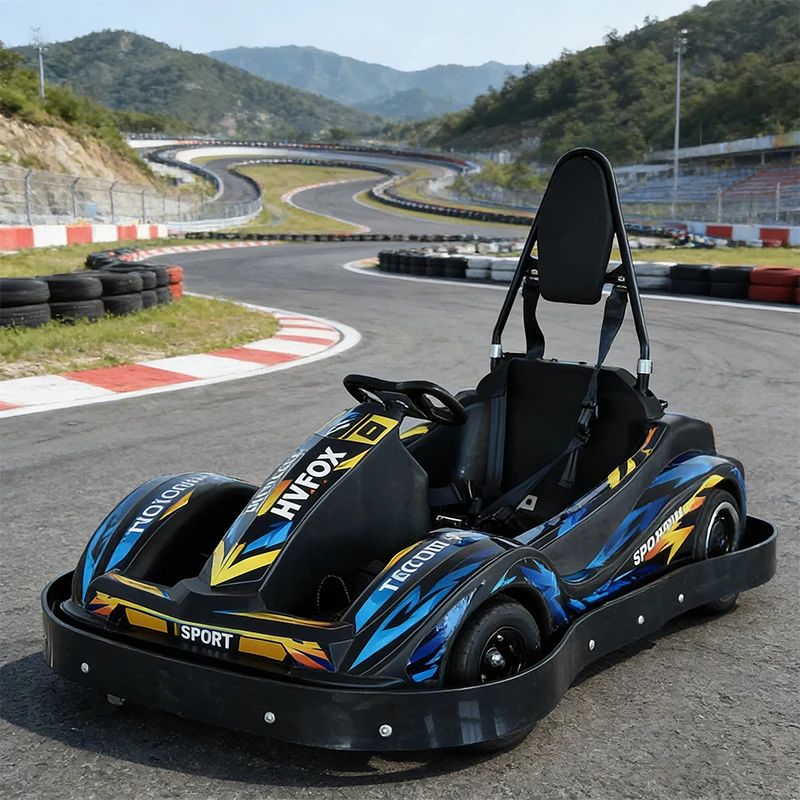 Customizable Body Shell Fashion Appearance Personalized Race Style Electric Go Kart For Adult