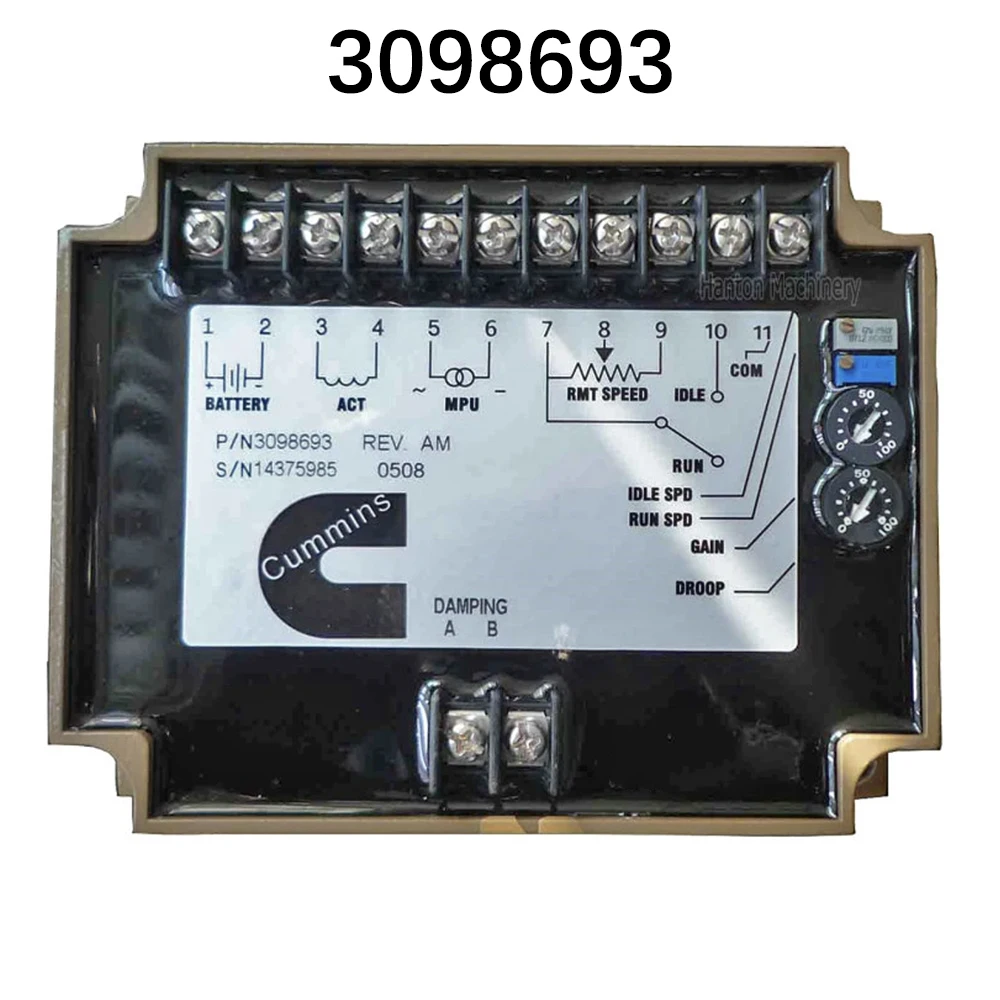 

Origianl 3098693 Genuine Engine Electronics Speed Control Plate Controller 30-98693 Generator Spare Parts Governer