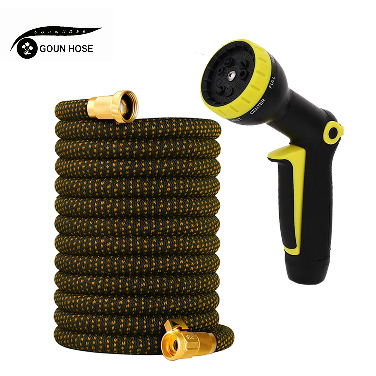 

Expandable Garden Water Pipe 25ft/125ft Non Twisted Lightweight High Pressure Car Cleaning Watering Gardening Tool Accessories