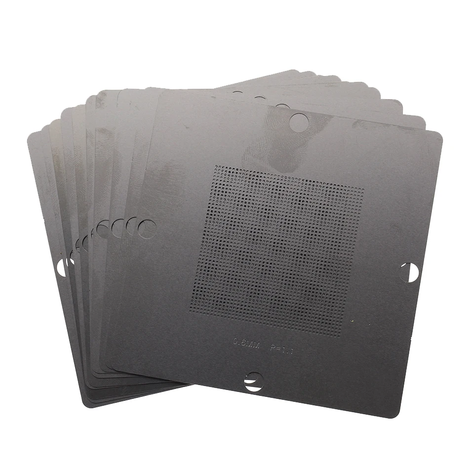 90 x 90mm Bga Stencil Kit for Laptop Universal Reballing10pcs /set