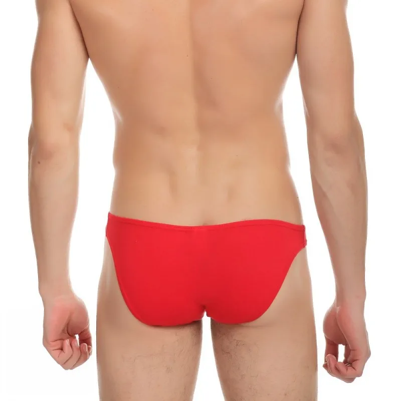 JQK-Calzoncillos de Lycra y algodón para hombre, ropa interior Sexy gay, Bikinis de cintura baja sin costuras