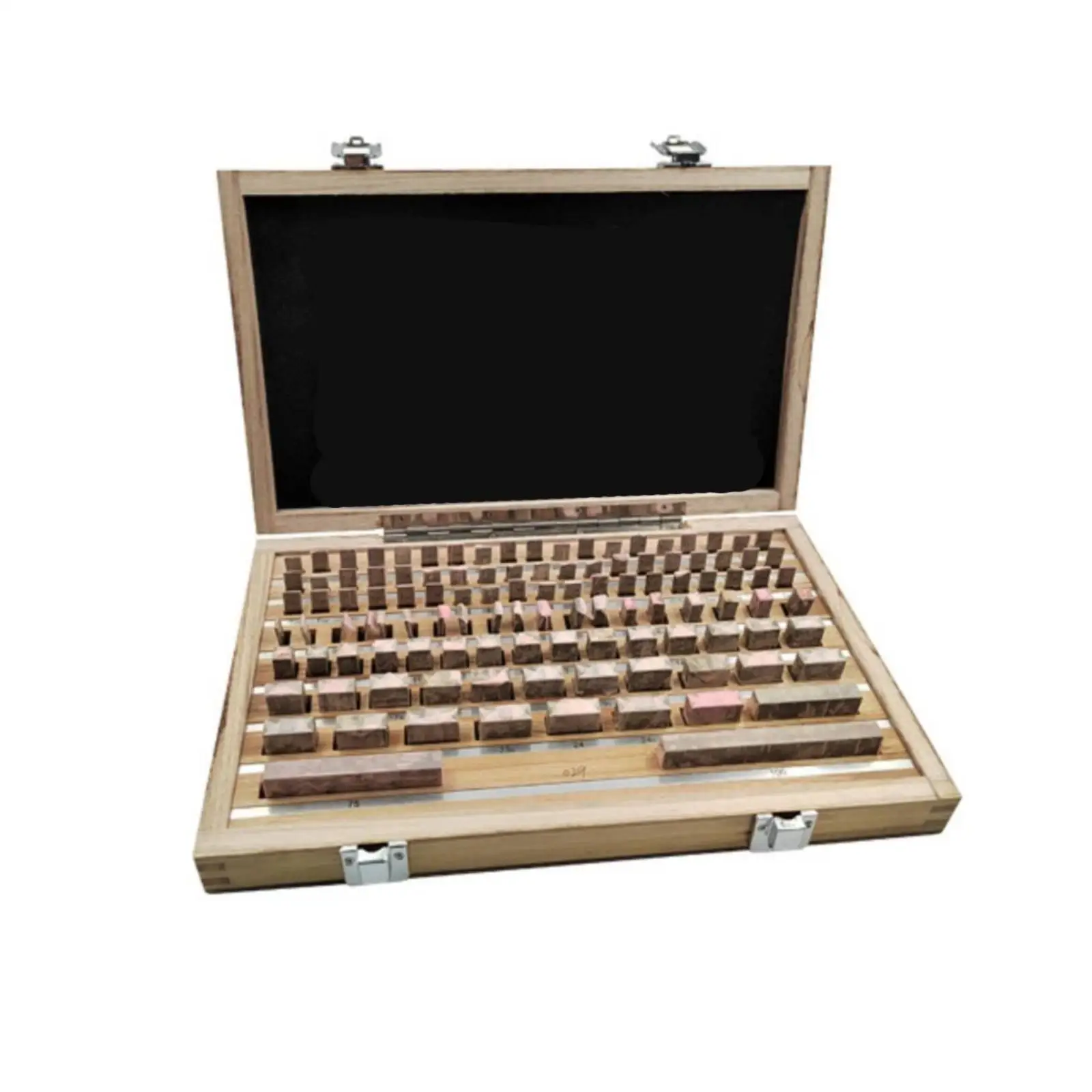 Precision Calibration Gau Steel Gauge Blocks Calibrated Blocks Measurement Kit for Machine Shop Quality Control