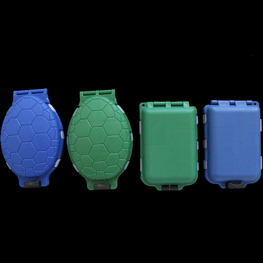 

2Pcs Fishing Tackle Boxes Double Sided Plastic Case Explosion Hook Storage Transparent Lid Organizer for Fishing Accessories