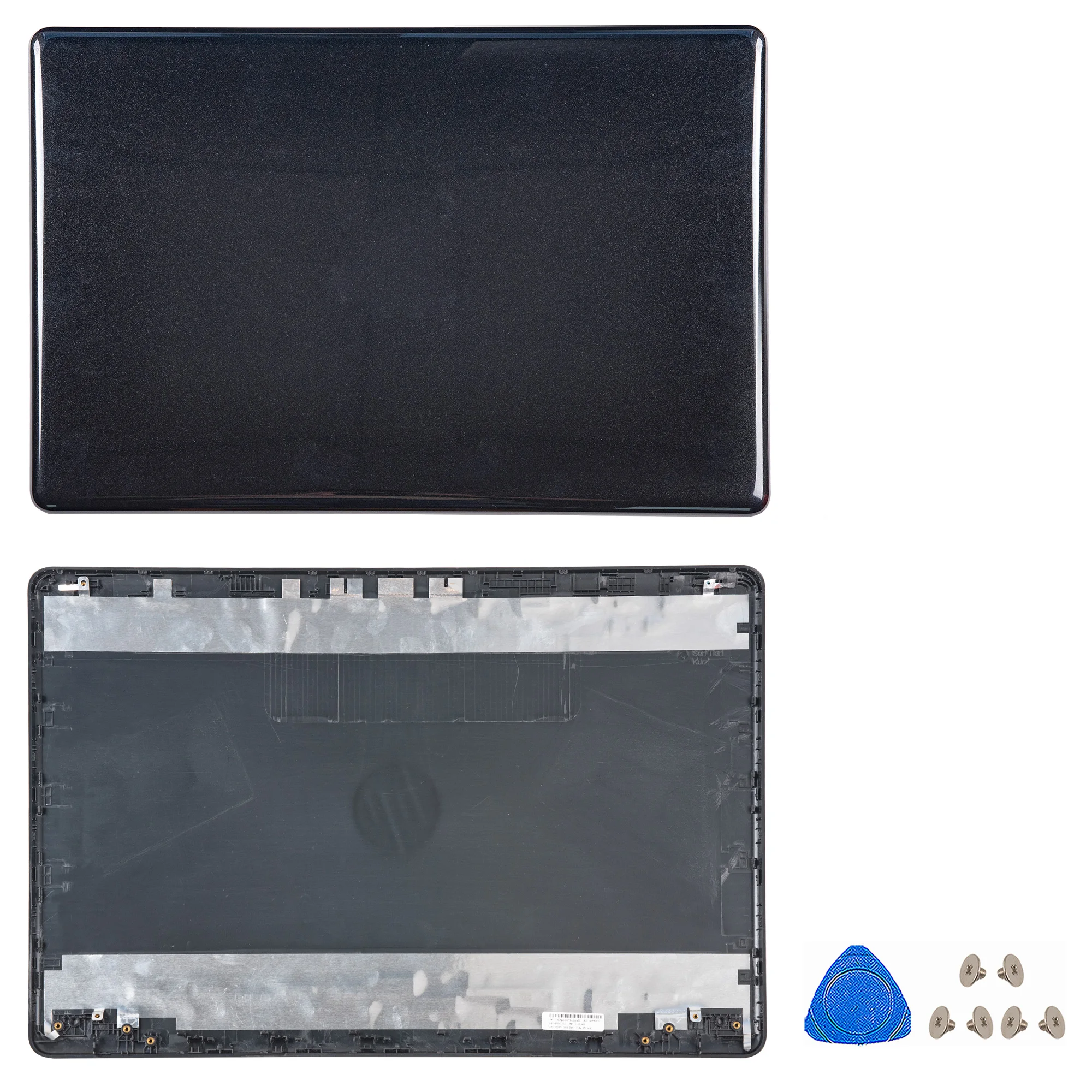 Imagem -04 - Invólucro para hp Pavilion 17-by 17-ca 17-cr 470 g7 Palmrest Moldura Frontal Dobradiças Caixa Inferior Tampa Traseira Lcd Caixa Superior Preto Cinza Novo