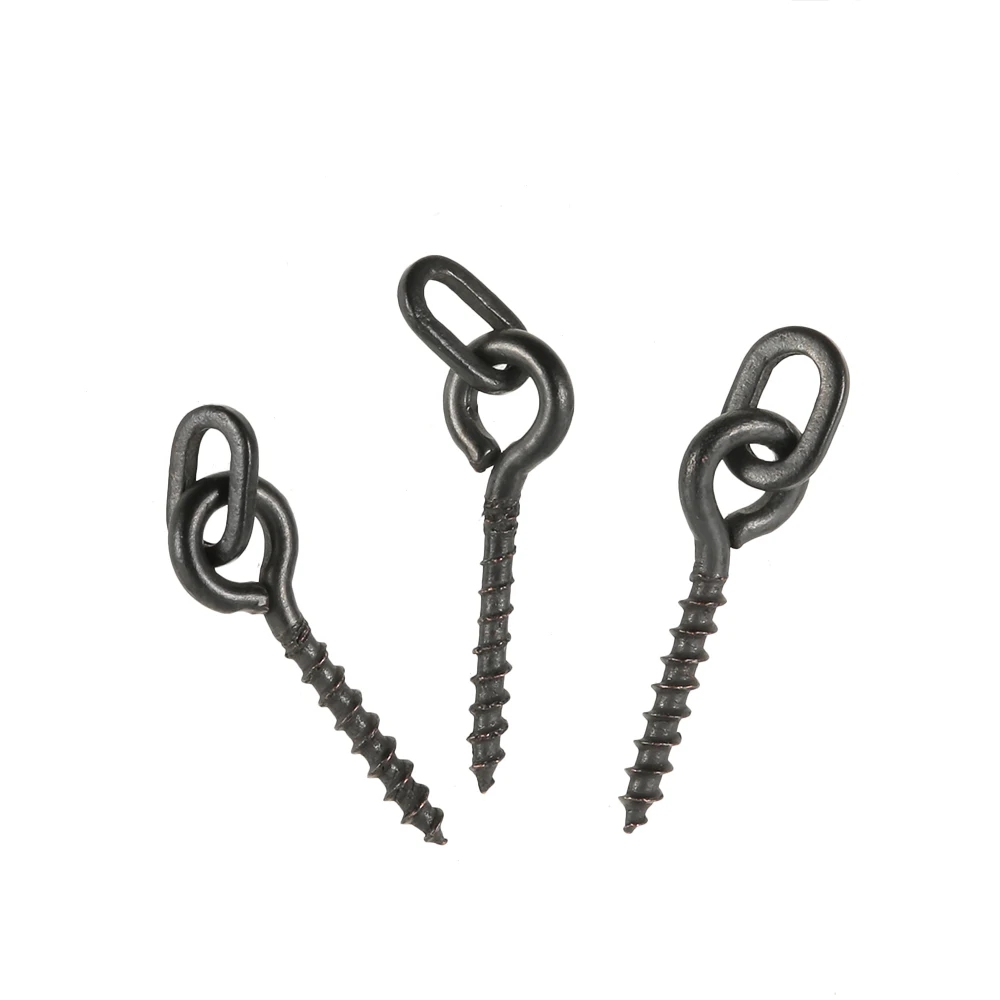 100 stücke 14mm Boilies Köders ch rauben mit ovalen Glieder schlaufen drehbar Karpfen Angeln Terminal Rig Pop-Ups Tackle für Angel werkzeug – Detail 14